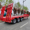 120 Tons Carrier Low Bed Truck Trailer