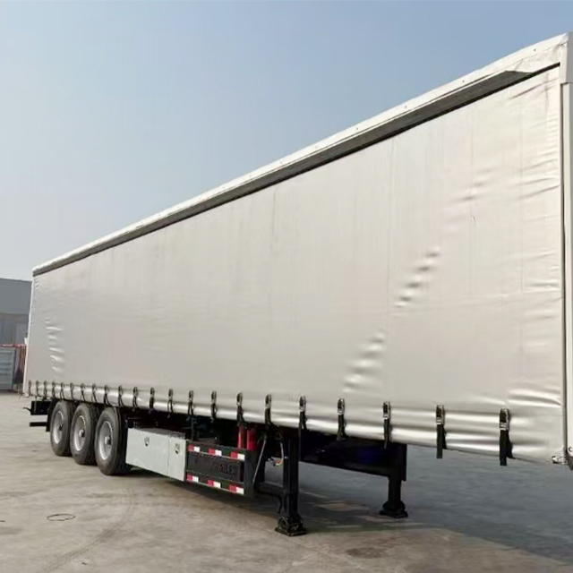 3 Axle Curtain Side Trailer for Sale