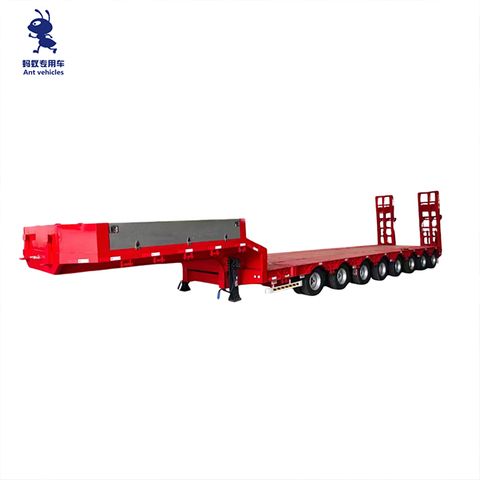 4 Axle 100 Ton Low Bed Trailer