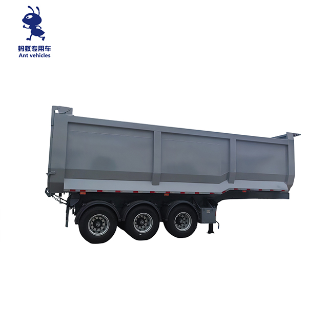 3 Axle End Dump Semi Trailers