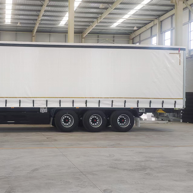 3 Axle Curtain Side Trailer for Sale