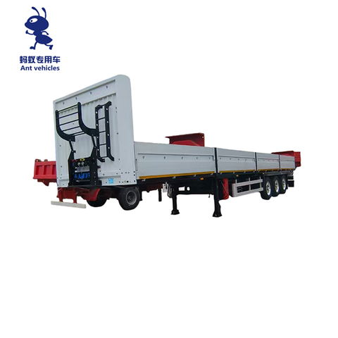 Heavy Duty Tri Axle Flatbed Trailer