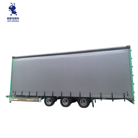 3 Axle Curtain Side Trailer for Sale