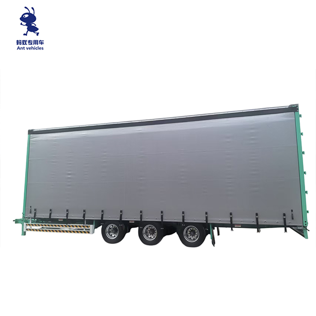 3 Axle Curtain Side Trailer for Sale