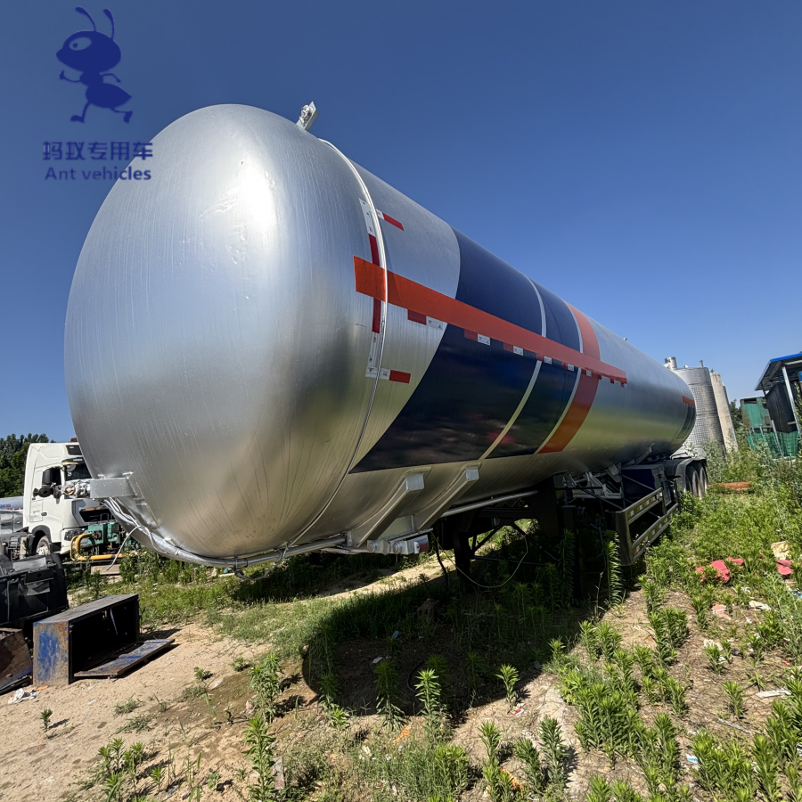 LNG Tanker Semi-trailer for Nigeria