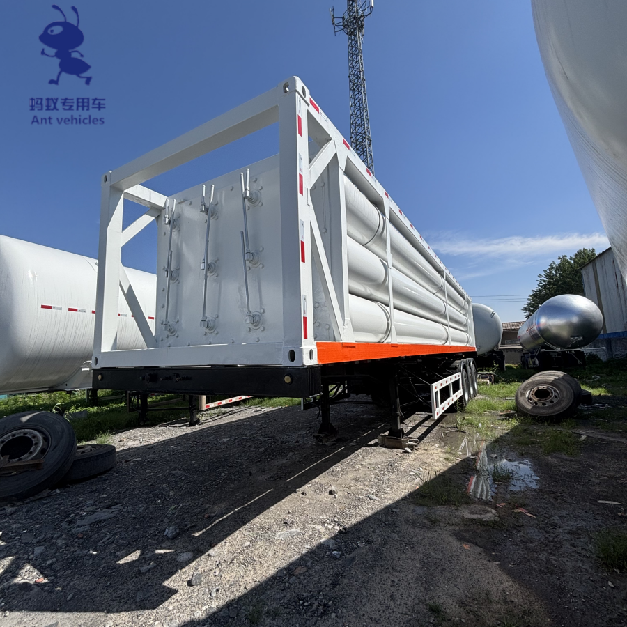 CNG Tanker Semi-trailer for Nigeria