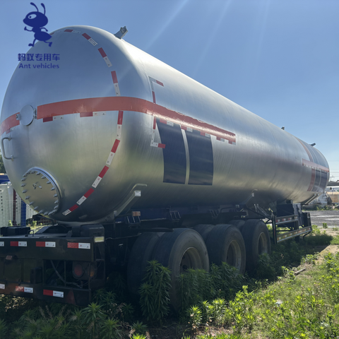 LNG Tanker Semi-trailer for Nigeria