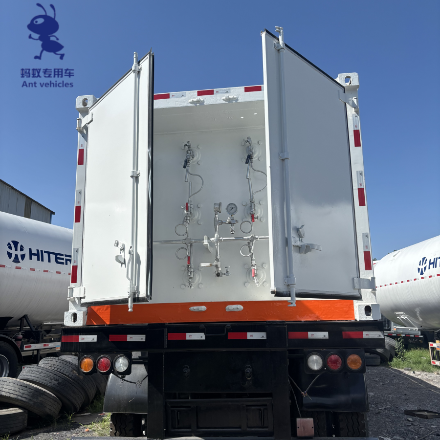 CNG Tanker Semi-trailer for Nigeria