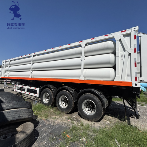 CNG Tanker Semi-trailer for Nigeria