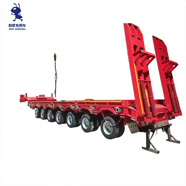 Low Bed Semi Trailer Suspension System